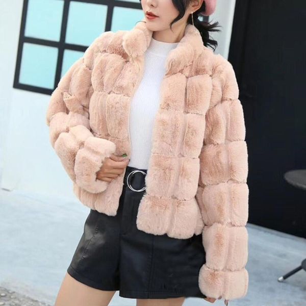 women's fur & faux women luxury chic coat fashion classic pure color ladies elegant plush zipper jacket winter warm long sleeve outerwe, Black
women's fur & faux women luxury chic coat fashion classic pure color ladies elegant plush zipper jacket winter warm long sleeve outerwe, Black