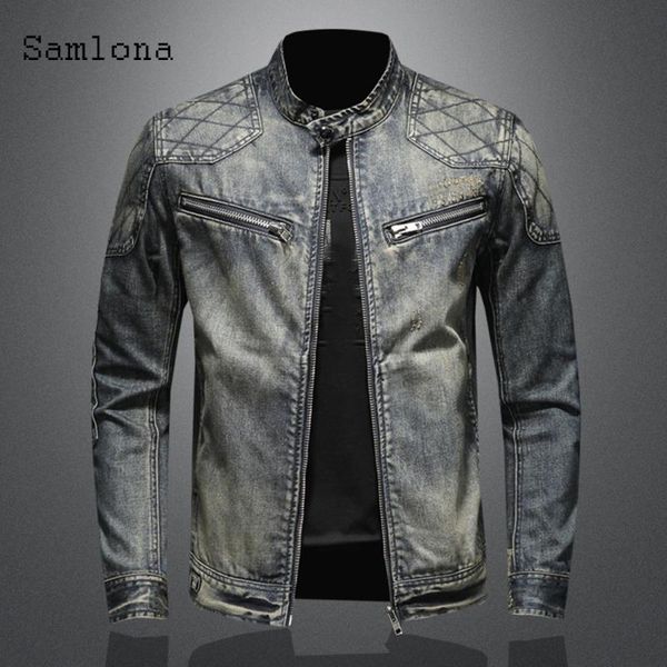 men's jackets 2021 spring autumn men denim fashion slim fits motocycle jean jacket patchwork multi zipper mens clothing, Black;brown
men's jackets 2021 spring autumn men denim fashion slim fits motocycle jean jacket patchwork multi zipper mens clothing, Black;brown