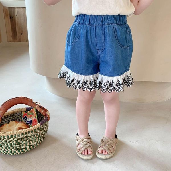 shorts summer 2021 girls fashion patchwork lace denim 1-6 years baby girl cotton soft thin, Black
shorts summer 2021 girls fashion patchwork lace denim 1-6 years baby girl cotton soft thin, Black