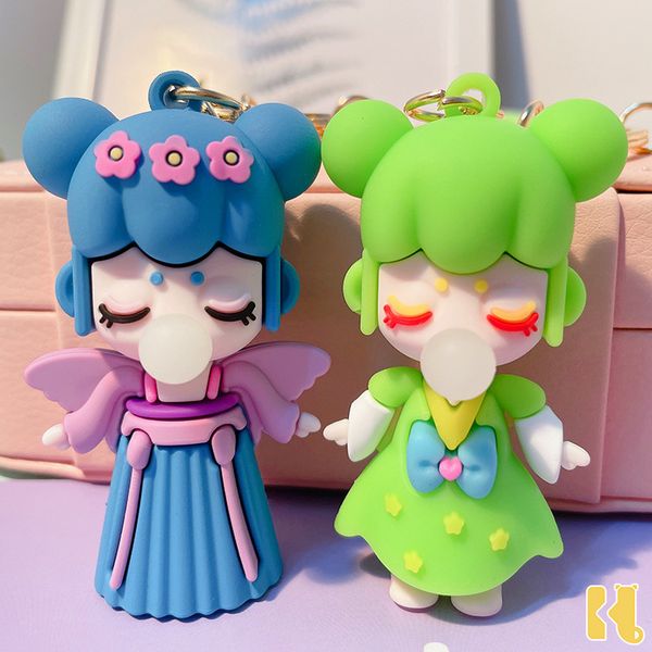 2021 fashion keychain cartoon cute bubble princess fairy keychain creative couple gift fashion car bag pendant, Silver
2021 fashion keychain cartoon cute bubble princess fairy keychain creative couple gift fashion car bag pendant, Silver