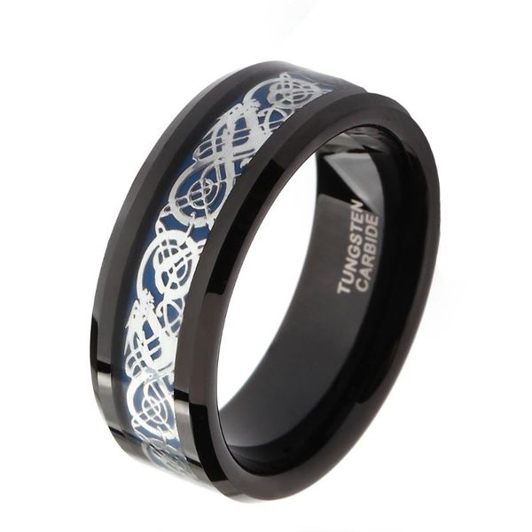 8mm black tungsten carbide ring men silver color celtic dragon polished finish edge wedding band jewelry anel masciulino bague rings, Slivery;golden
8mm black tungsten carbide ring men silver color celtic dragon polished finish edge wedding band jewelry anel masciulino bague rings, Slivery;golden