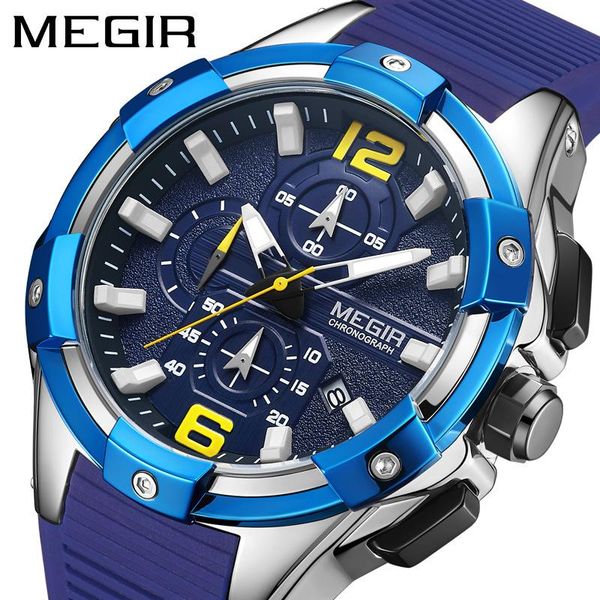 wristwatches megir 2161 mens minimalistic quartz watches luxury sport silicone branding watchesmens chronograph watch men, Slivery;brown
wristwatches megir 2161 mens minimalistic quartz watches luxury sport silicone branding watchesmens chronograph watch men, Slivery;brown