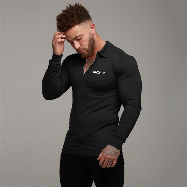 autumn brand cotton fashion slim fit long sleeve polos men fitness polo shirt men casual printed male clothing 210421, White;black
autumn brand cotton fashion slim fit long sleeve polos men fitness polo shirt men casual printed male clothing 210421, White;black