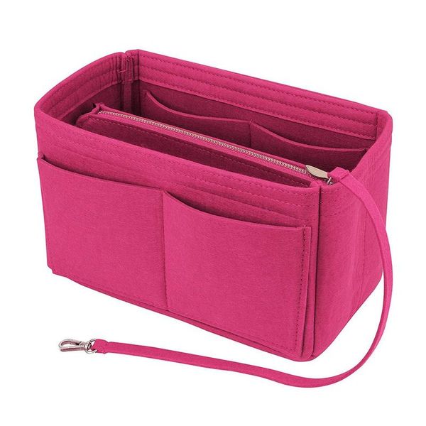 portable insert bag zipper multi pocket handbag purse makeup organizer travel multifunction cycling caps & masks, Black
portable insert bag zipper multi pocket handbag purse makeup organizer travel multifunction cycling caps & masks, Black