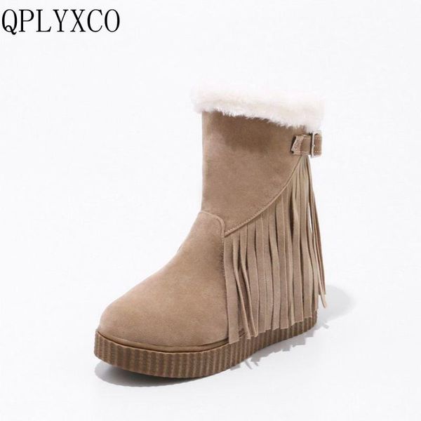 boots qplyxco fashion fringe casual big size 34-43 russia women winter warm snow short ladies sweet botas shoes 1767, Black
boots qplyxco fashion fringe casual big size 34-43 russia women winter warm snow short ladies sweet botas shoes 1767, Black