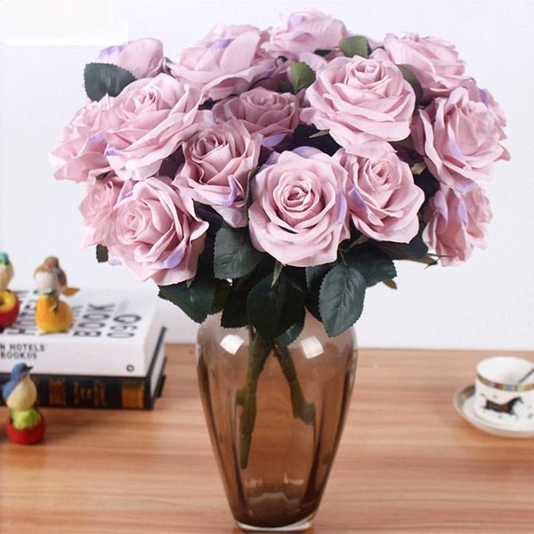 artificial silk 1 bunch french rose floral bouquet fake flower arrange table daisy wedding flowers decor party accessory flores decorative &
artificial silk 1 bunch french rose floral bouquet fake flower arrange table daisy wedding flowers decor party accessory flores decorative &