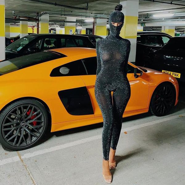 women's jumpsuits & rompers bkld winter women clothing 2021 fashion long sleeve turtleneck open back jumpsuit with headgear one piece o, Black;white
women's jumpsuits & rompers bkld winter women clothing 2021 fashion long sleeve turtleneck open back jumpsuit with headgear one piece o, Black;white