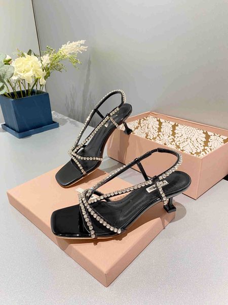 fashionable temperament sandals women 21/22 leisure summer square toe all-match stiletto rhinestone back empty roman shoes female trend size, Black
fashionable temperament sandals women 21/22 leisure summer square toe all-match stiletto rhinestone back empty roman shoes female trend size, Black