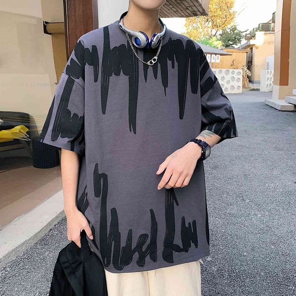 men's t-shirts short sleeve black white loose t shirt men's 2021 summer classic tshirt tees casual print clothes plus oversize, White;black
men's t-shirts short sleeve black white loose t shirt men's 2021 summer classic tshirt tees casual print clothes plus oversize, White;black