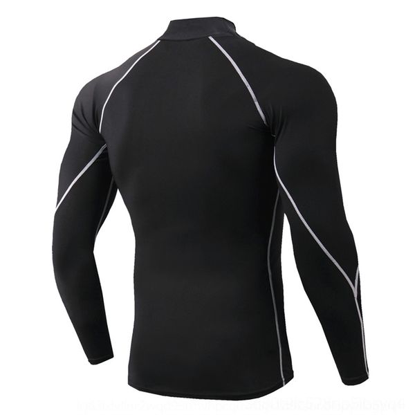 yw4 men's high men's t-shirts) collar fitness long sweater sleeve pro sports running long sleeve t-shirt autumn and winter elastic, White;black
yw4 men's high men's t-shirts) collar fitness long sweater sleeve pro sports running long sleeve t-shirt autumn and winter elastic, White;black