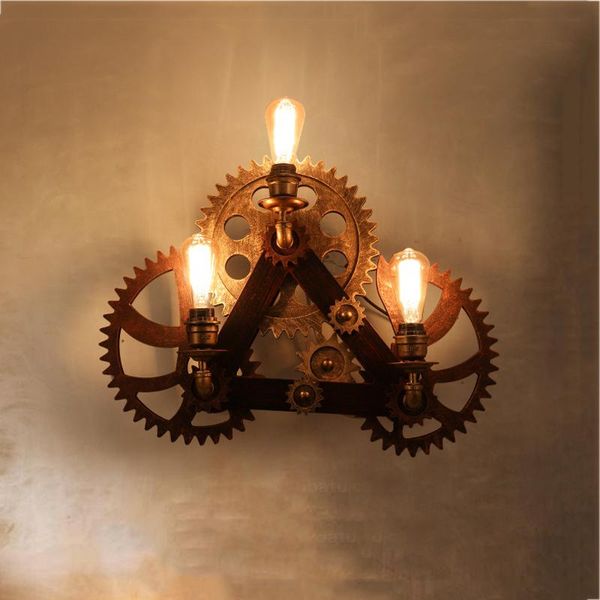 loft retro industrial light decorative wall lamp american creative personality living room bar bronze gear
loft retro industrial light decorative wall lamp american creative personality living room bar bronze gear