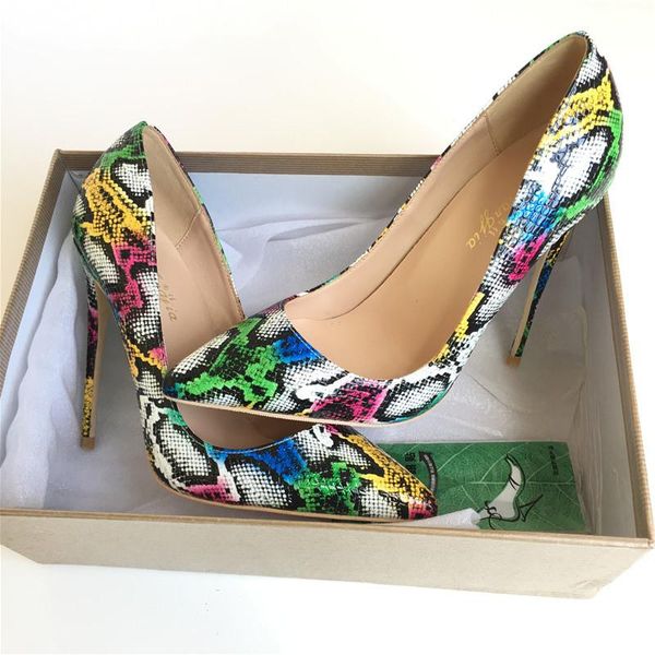 dress shoes elegant single 12cm high heel ladies party brand fashion pointed color high-heeled exquisite printing thin heels, Black
dress shoes elegant single 12cm high heel ladies party brand fashion pointed color high-heeled exquisite printing thin heels, Black