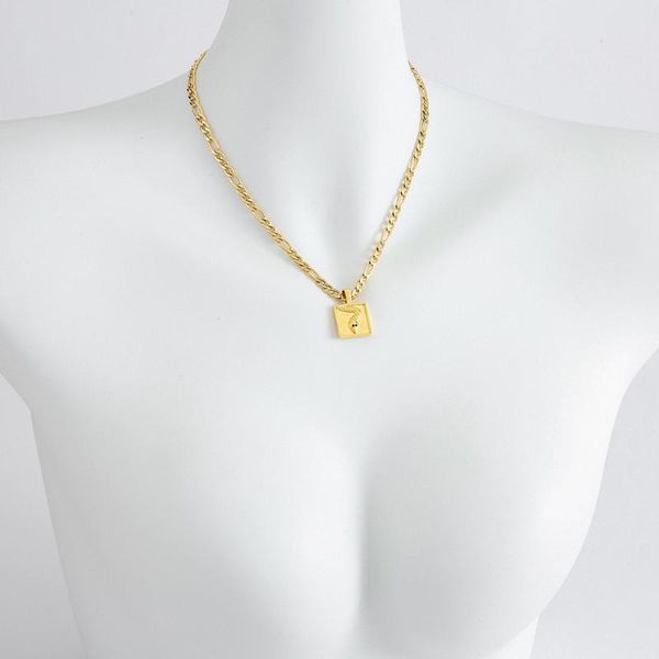 stainless steel snake pendant nahesa maka necklace with figaro chain as fashion lady gift necklaces, Silver
stainless steel snake pendant nahesa maka necklace with figaro chain as fashion lady gift necklaces, Silver