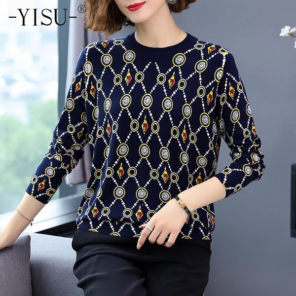 women's sweaters yisu autumn winter women pullover sweater knitted fashion lattice pattern printed o-neck long sleeve jumper, White;black
women's sweaters yisu autumn winter women pullover sweater knitted fashion lattice pattern printed o-neck long sleeve jumper, White;black