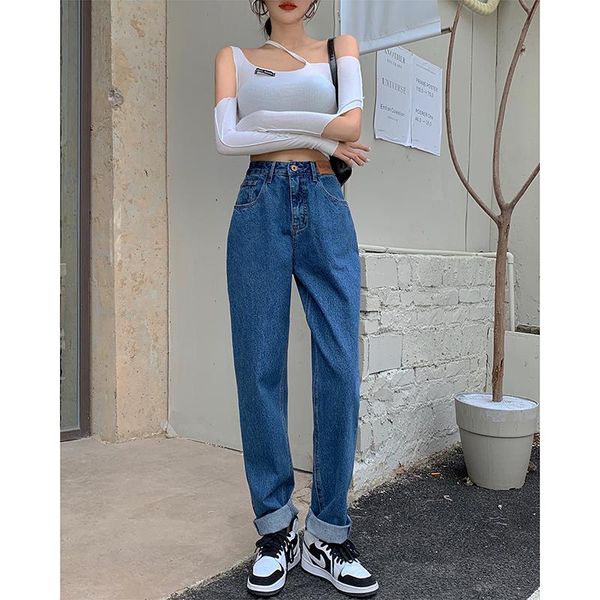 women's jeans women high waist straight denim trousers blue streetwear vintage quality 2021 fashion harajuku pants
women's jeans women high waist straight denim trousers blue streetwear vintage quality 2021 fashion harajuku pants