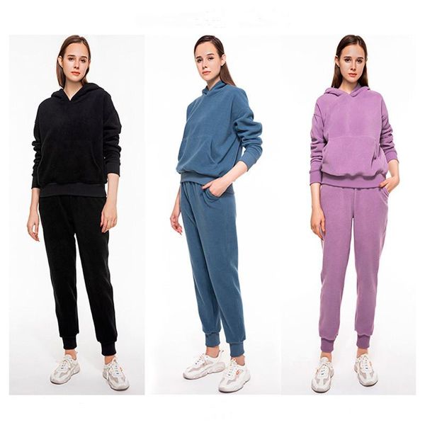 women's two piece pants 2 set women' clothing fashion autumn winter warm tracksuit solid color hoodies full sleeve long leisure su, White
women's two piece pants 2 set women' clothing fashion autumn winter warm tracksuit solid color hoodies full sleeve long leisure su, White