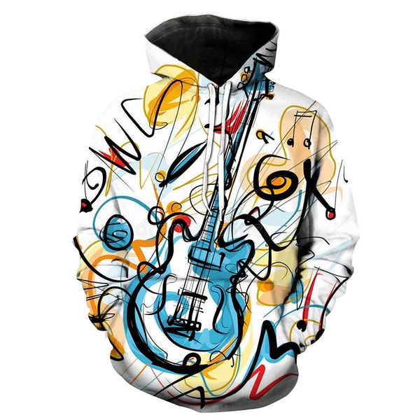 men's hoodie guitar instrument 3d printed comfortable 2021 casual fashion loose hooded plus size windproof pullover hoodies & sweatshir, Black
men's hoodie guitar instrument 3d printed comfortable 2021 casual fashion loose hooded plus size windproof pullover hoodies & sweatshir, Black