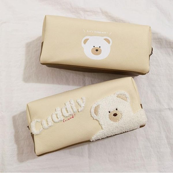cartoon latte bear large capacity student stationery pencil case supplies bag pen storage 2021 cosmetic bags & cases
cartoon latte bear large capacity student stationery pencil case supplies bag pen storage 2021 cosmetic bags & cases
