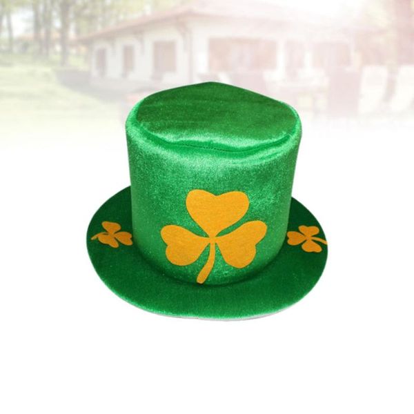 party hats green shamrock festival cap non-woven st. patricks day at creative headdress favors decorations props
party hats green shamrock festival cap non-woven st. patricks day at creative headdress favors decorations props