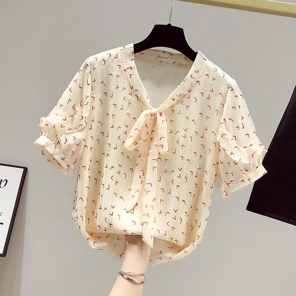 women's blouses & shirts summer fashion women bow collar ruffles short sleeves chiffon female pullover ladies shirt blouse, White
women's blouses & shirts summer fashion women bow collar ruffles short sleeves chiffon female pullover ladies shirt blouse, White
