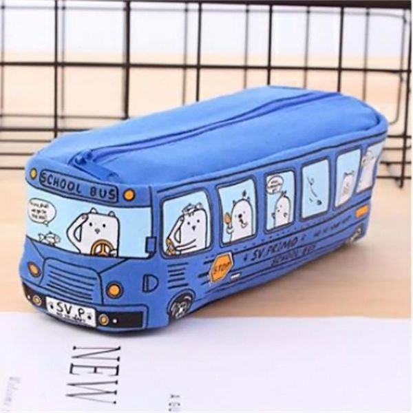 storage bags creative students kids cats school bus pencil case bag office stationery kids/children protable
storage bags creative students kids cats school bus pencil case bag office stationery kids/children protable
