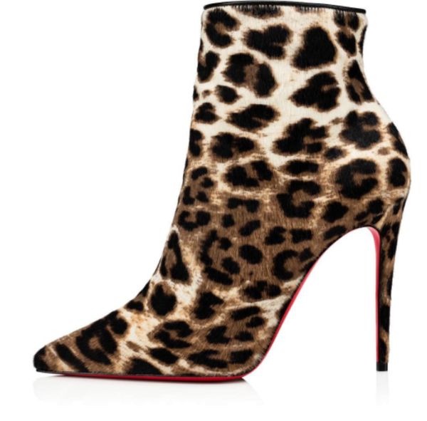 new gift women shoes luxury red bottom boot ankle shoes sokate booty 100mm fashion women leopard suede leather high heels boots, Black
new gift women shoes luxury red bottom boot ankle shoes sokate booty 100mm fashion women leopard suede leather high heels boots, Black
