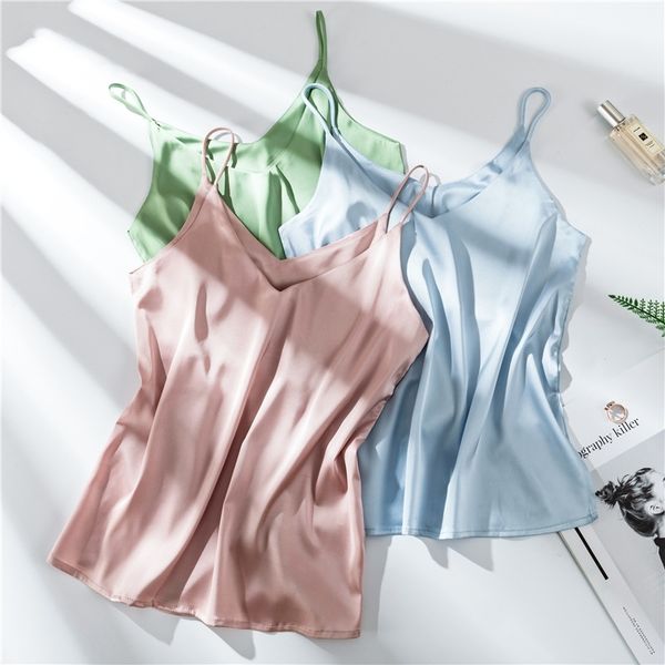 plus size spaghetti strap women halter basic white camis sleeveless satin silk tank women's summer camisole 210603
plus size spaghetti strap women halter basic white camis sleeveless satin silk tank women's summer camisole 210603