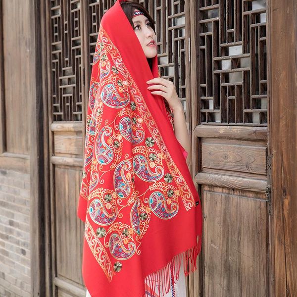 scarves autumn winter arrvial embroider cashmina pashmona scarf shawl fringed women solid brand designer bufanda mujer, Blue;gray
scarves autumn winter arrvial embroider cashmina pashmona scarf shawl fringed women solid brand designer bufanda mujer, Blue;gray