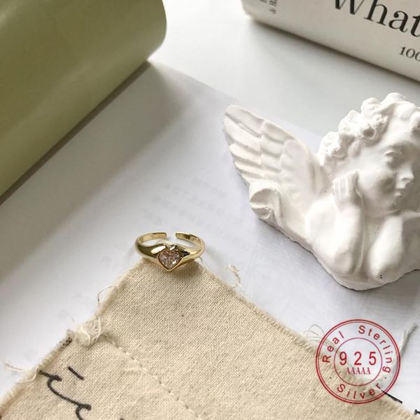 cluster rings 925 sterling silver european style fashion heart golden ring for women classic vintage engagement jewelry, Golden;silver
cluster rings 925 sterling silver european style fashion heart golden ring for women classic vintage engagement jewelry, Golden;silver