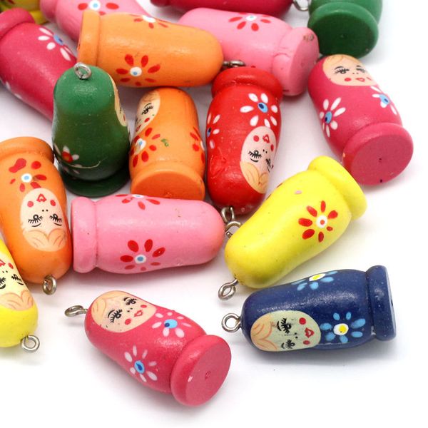 20pcs mixed lovely russian doll pattern wood wooden pendants jewelry diy findings charms 3.5x1.6cm, Bronze;silver
20pcs mixed lovely russian doll pattern wood wooden pendants jewelry diy findings charms 3.5x1.6cm, Bronze;silver