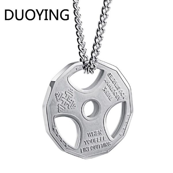 pendant necklaces duoying fashion dumbbell bodybuilding weight lifting necklace men women jewelry gifts cx17, Silver
pendant necklaces duoying fashion dumbbell bodybuilding weight lifting necklace men women jewelry gifts cx17, Silver