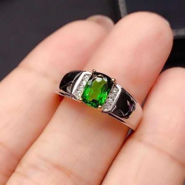 cluster rings 925 silver men ring natural green diopside birthday gift good color grandeur in design test certificate engagement, Golden;silver
cluster rings 925 silver men ring natural green diopside birthday gift good color grandeur in design test certificate engagement, Golden;silver