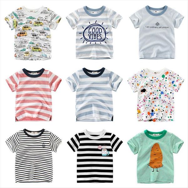 boys girls t shirt short sleeves baby children clothing summer cartoon tee toddler infant for 2 8 years shirts, Blue
boys girls t shirt short sleeves baby children clothing summer cartoon tee toddler infant for 2 8 years shirts, Blue