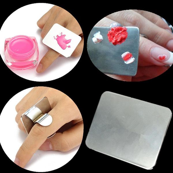 nail art equipment makeup tools finger ring mix color palette manicure eyeshadow make up cream accessories stainless steel plat, Silver
nail art equipment makeup tools finger ring mix color palette manicure eyeshadow make up cream accessories stainless steel plat, Silver
