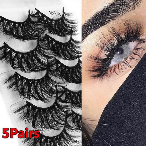false eyelashes 5 pairs 8~26mm 8d faux mink handmade wispy long fluffy lashes eye makeup tools
false eyelashes 5 pairs 8~26mm 8d faux mink handmade wispy long fluffy lashes eye makeup tools