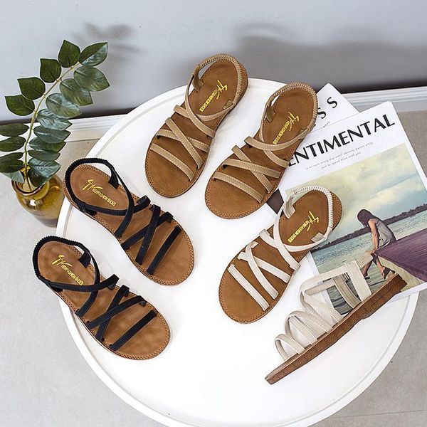 sandals women flat shoes woven wedge ladies beach summer slingback flipflops aeja, Black
sandals women flat shoes woven wedge ladies beach summer slingback flipflops aeja, Black