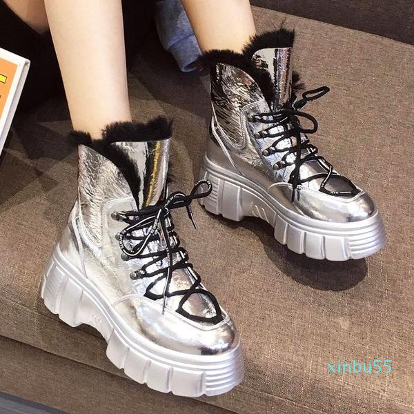 boots winter women punk female platform wedges high heels botas mujer woollen snow, Black
boots winter women punk female platform wedges high heels botas mujer woollen snow, Black