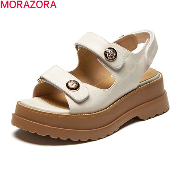 morazora large size 34-42 women sandals genuine leather comfortable ladies casual shoes summer platform sandals for woman 210506, Black
morazora large size 34-42 women sandals genuine leather comfortable ladies casual shoes summer platform sandals for woman 210506, Black