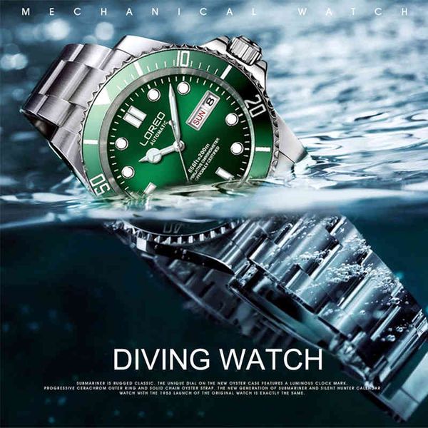 loreo sports series watches 200 m diving automatic men 16l rvs sapphire twin calendar mechanical, Slivery;brown
loreo sports series watches 200 m diving automatic men 16l rvs sapphire twin calendar mechanical, Slivery;brown