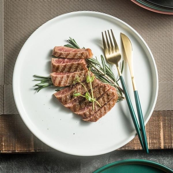 dishes & plates nordic creative dinner plate steak dessert pasta flat cute solid color vaisselle household tableware di50cp
dishes & plates nordic creative dinner plate steak dessert pasta flat cute solid color vaisselle household tableware di50cp