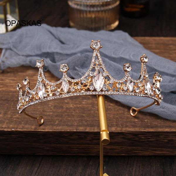 Hair Clips & Barrettes Bridal Crown Headwear Wedding Birthday Headdress Rhinestones Retro Luxury Accessories For Female, Golden;silver
Hair Clips & Barrettes Bridal Crown Headwear Wedding Birthday Headdress Rhinestones Retro Luxury Accessories For Female, Golden;silver