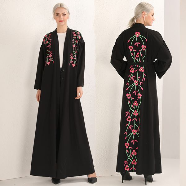 black open abaya kimono dubai kaftan turkey islam clothing muslim dress caftan abayas for women robe femme ramadan eid mubarak, Red
black open abaya kimono dubai kaftan turkey islam clothing muslim dress caftan abayas for women robe femme ramadan eid mubarak, Red