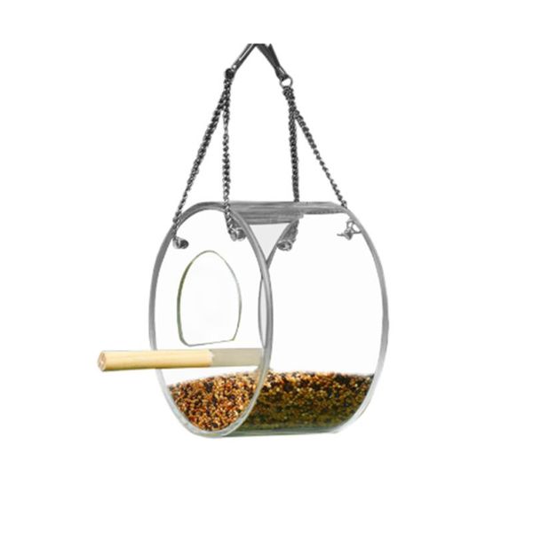 creative acrylic bird feeder box anti-scatter parrot with stand round triangle squirrel proof cages
creative acrylic bird feeder box anti-scatter parrot with stand round triangle squirrel proof cages