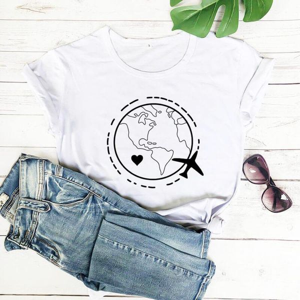 travel world sunmmer vacation shirt 2021 tshirt summer casual funny t wanderlust enjoy shirts women's t-shirt, White 
travel world sunmmer vacation shirt 2021 tshirt summer casual funny t wanderlust enjoy shirts women's t-shirt, White