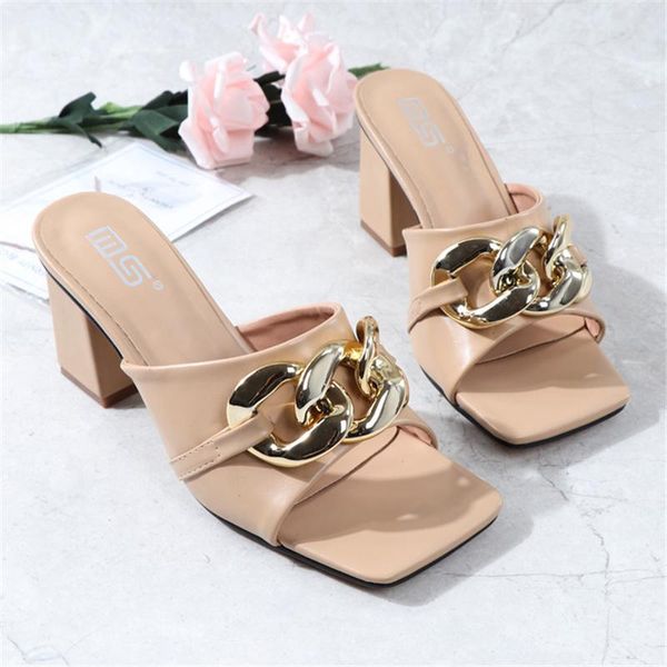 dress shoes women slippers women's sandals metal chain mules slides outdoor female 7.5cm heel square toe footwear black shoe
dress shoes women slippers women's sandals metal chain mules slides outdoor female 7.5cm heel square toe footwear black shoe