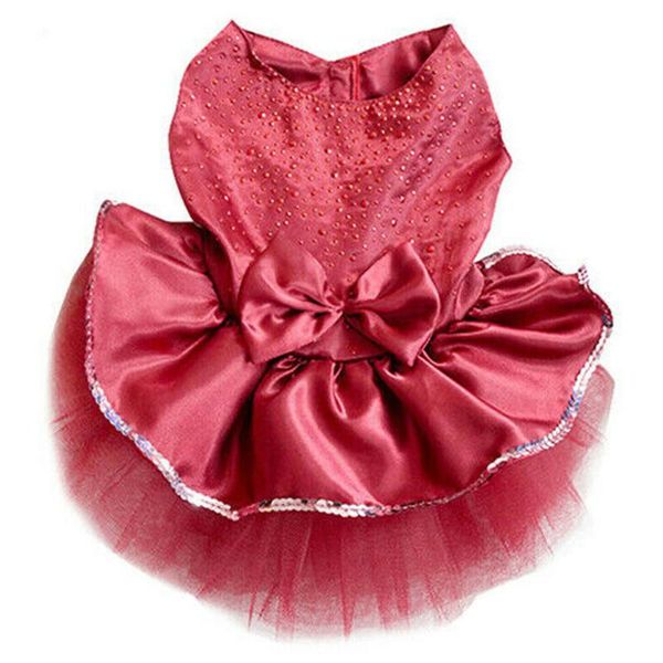 dog apparel spring summer clothes cute costume bowknot decor shiny rhinestone chihuahua pet puppy tutu princess dress mesh hem
dog apparel spring summer clothes cute costume bowknot decor shiny rhinestone chihuahua pet puppy tutu princess dress mesh hem