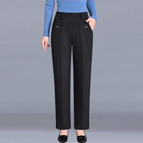 women's pants & capris autumn trousers elastic high-waist straight-leg plus size 5xl casual middle-aged elderly female suit, Black;white
women's pants & capris autumn trousers elastic high-waist straight-leg plus size 5xl casual middle-aged elderly female suit, Black;white