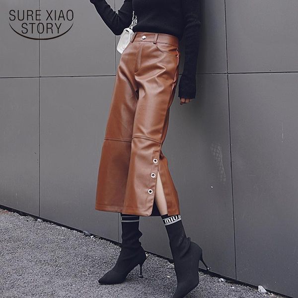 autumn british style women's pu leather pants mid waist capris casual straight locomotive overalls pantalon femme 12548 &, Black;white
autumn british style women's pu leather pants mid waist capris casual straight locomotive overalls pantalon femme 12548 &, Black;white