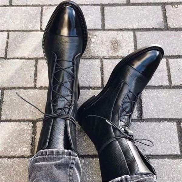 boots women autumn winter pu leather pointed toe lace up shoes woman fashion motorcycle platform botas super size 48 9723, Black
boots women autumn winter pu leather pointed toe lace up shoes woman fashion motorcycle platform botas super size 48 9723, Black