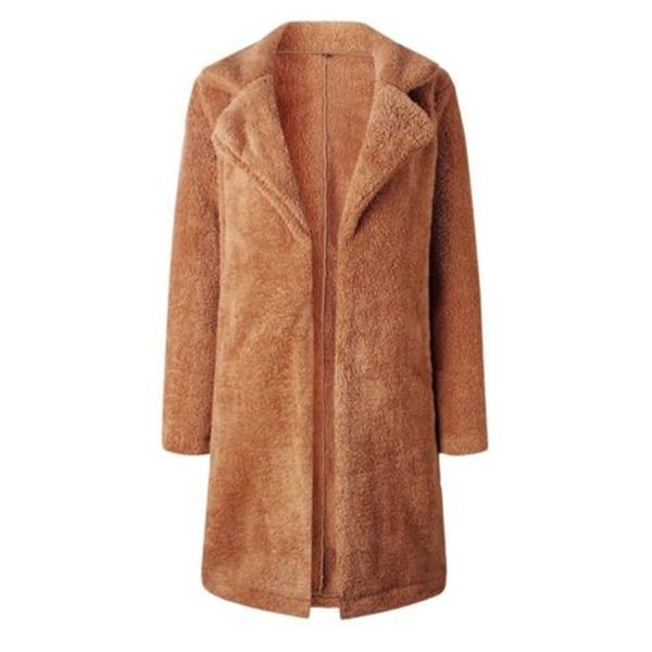 women's trench coats women faux fur fluffy long coat warm open front outwear winter, Tan;black
women's trench coats women faux fur fluffy long coat warm open front outwear winter, Tan;black